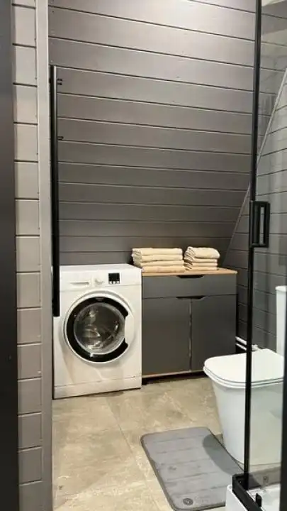55 м² на участке 5 сотокостевой дом 